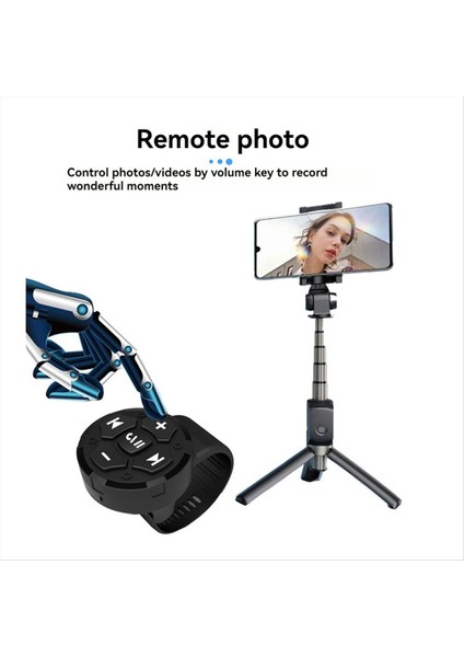 Evrensel Motosiklet Bisikleti Gidon Kontrolör Kablosuz Bluetooth Hacim Müzik Ayar Düğmesi Direksiyon Simidi Kontrolü (Yurt Dışından) fırsatları