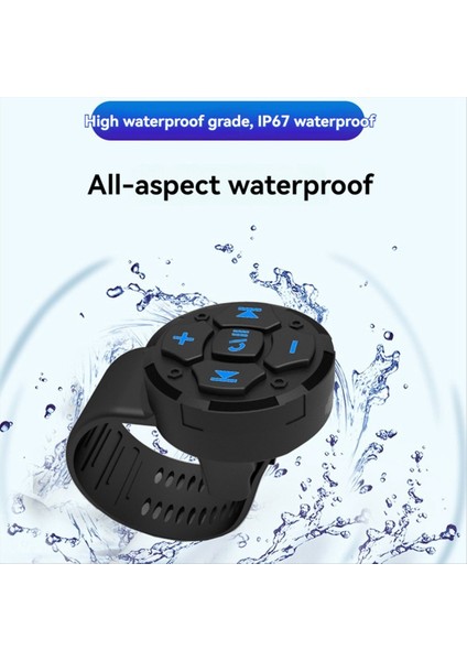 Evrensel Motosiklet Bisikleti Gidon Kontrolör Kablosuz Bluetooth Hacim Müzik Ayar Düğmesi Direksiyon Simidi Kontrolü (Yurt Dışından) indirimleri