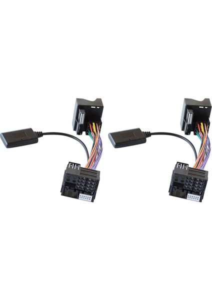 2x Araç Audio Bluetooth 5 0 Peugeot Citroen C2 C5 RD45 Rd4 Radyo Modülü Bluetooth Aux Kablosu (Yurt Dışından)