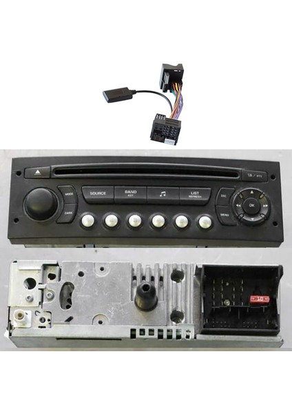 2x Araç Audio Bluetooth 5 0 Peugeot Citroen C2 C5 RD45 Rd4 Radyo Modülü Bluetooth Aux Kablosu (Yurt Dışından) fiyatları
