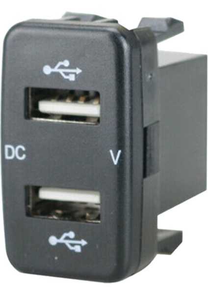 3x Araç Şarj Cihazı Çift USB Port Şarj Volt Ekran Adaptörü Toyota Green Için Uygun (Yurt Dışından) fiyatları