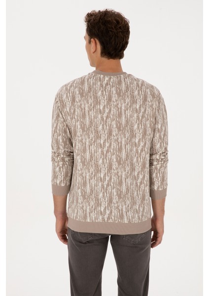 Erkek Koyu Bej Sweatshirt 50309983-VR088 indirimleri
