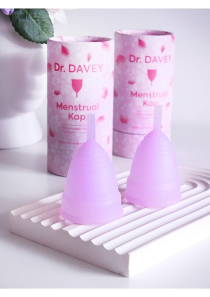 Dr.davey Regl Kabı, Menstrual Kap, Medikal Silikon, Doğum Yapmamış Kadınlar Için Kesesiz (L Beden) fiyatları