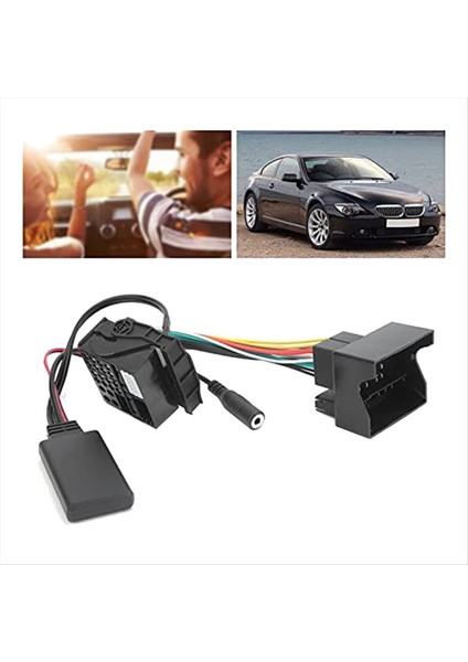2set Araba Radyosu Bluetooth 5 0 Müzik Aux Kablo Handfree Adaptör Kablo Demet Kiti Bmw E60 E63 E90 E91 (Yurt Dışından) indirimleri