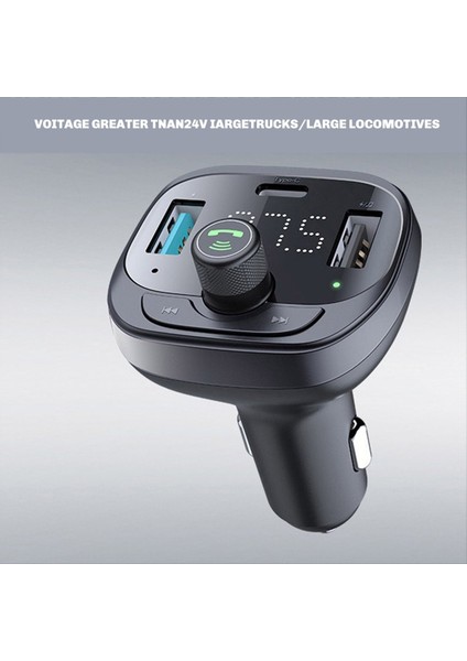 Tf Kart U Disk Araç Mp3 Çalar Qc3 0 Typ-C Pd Hızlı Şarj 2 USB Şarj Cihazı Bluetooth 5 0 Elleçsiz Araba Kiti Fm Verici (Yurt Dışından) modelleri