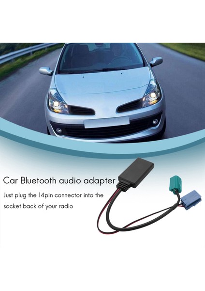 2x Biurlink Araç Bluetooth Ses Adaptör Arayüzü Mini Iso 6pin ve Renault 2005-2011 Modeller Stereo CD Ana Bilgisayar (Yurt Dışından) modelleri