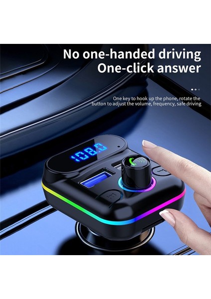 Araba Eller Serbest M33 Bluetooth Uyumlu 5 0 Fm Verici Çift USB Şarj Cihazı Kiti Mp3 Modülatör Oynatıcı Disk Oynatıcı (Yurt Dışından) fiyatları