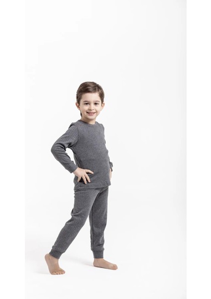 Unisex Antrasit Termal Çocuk Içlik Takım fiyatları