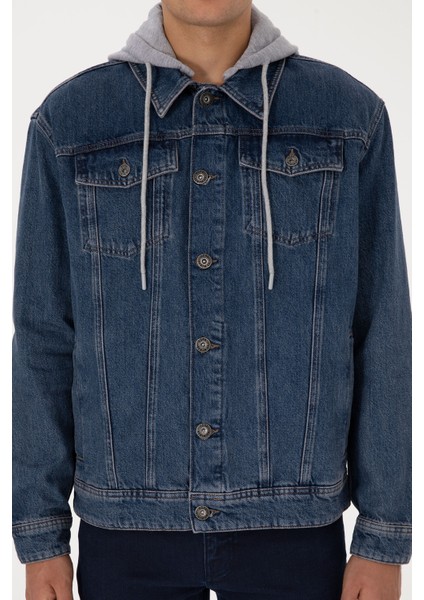 Erkek Koyu Mavi Gömlek Jean 50308352-DN0023