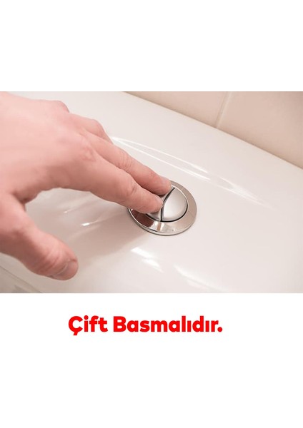 Çift Basmalı Rezervuar Iç Takımı Iç Düzenek Otomatik Su Dolum Basma Alafranga Tuvalet Klozet Sifon indirimleri