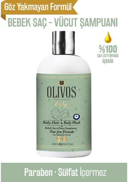 Zeytinyağlı Bebek Şampuanı 400Ml