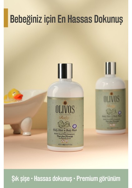 Zeytinyağlı Bebek Şampuanı 400Ml