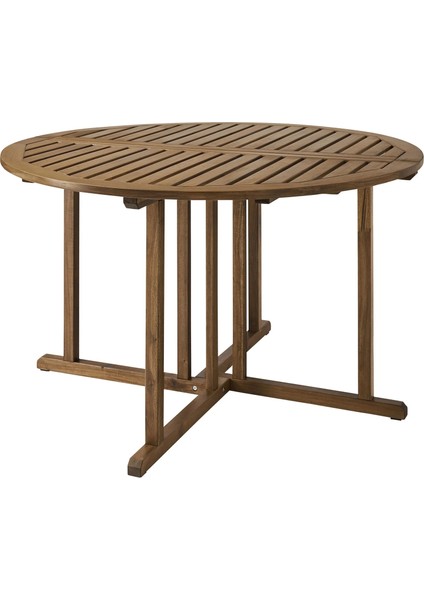 Nammarö Yemek Masası Açık Kahverengi 130 cm