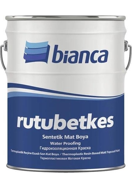 Rutubetkes Solvent Bazlı Mat Iç Cephe Duvar Boyası 0.75 Lt Beyaz