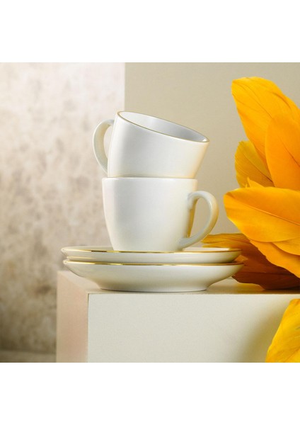 Alisa 12 Parça 6 Kişilik Türk Kahve Fincan Takımı 90 ml modelleri