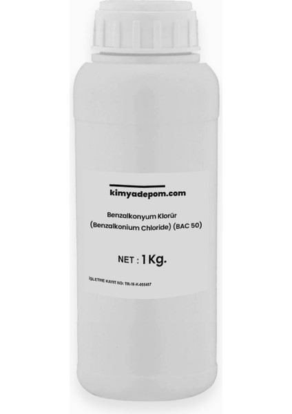 Benzalkonyum Klorür 1kg.