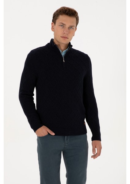 Erkek Lacivert Kazak /triko 50315035-VR033