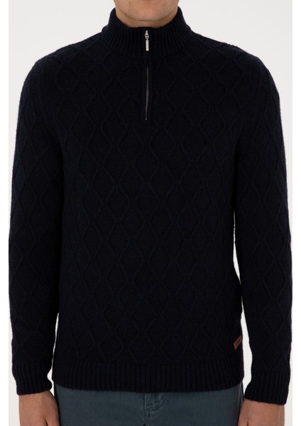 Erkek Lacivert Kazak /triko 50315035-VR033