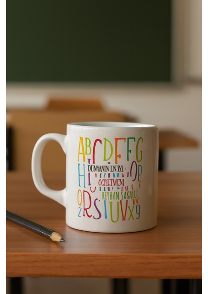 Öğretmenler Günü Için Kişiye Özel Isim Baskılı Kupa Bardak, Öğretmene Hediyelik Kupa Fincan modelleri