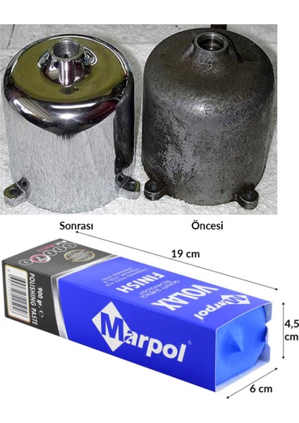 Metal Parlatma Cilası Don Yağı Polisaj Metal Cila 1 kg Polisaj Keçesi 115 mm Matkap Aparatı M14 modelleri