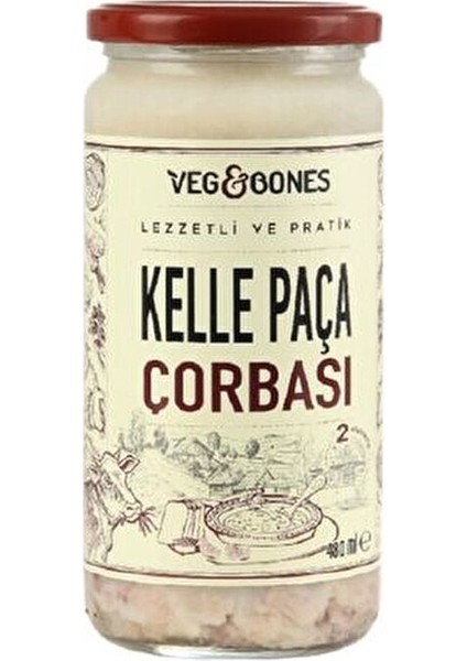 Kelle Paça Çorbası 480 ml Lezzetli ve Pratik İki Kişilik Hazır Yiyecek fiyatları