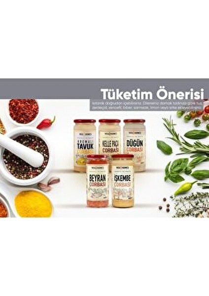 Kelle Paça Çorbası 480 ml Lezzetli ve Pratik İki Kişilik Hazır Yiyecek fırsatları