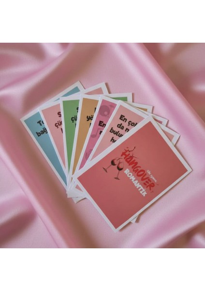 Hangover Romantik Mini Içki Kart Oyunu 45 Adet Kart indirimleri