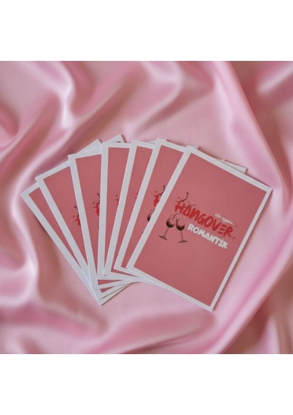 Hangover Romantik Mini Içki Kart Oyunu 45 Adet Kart