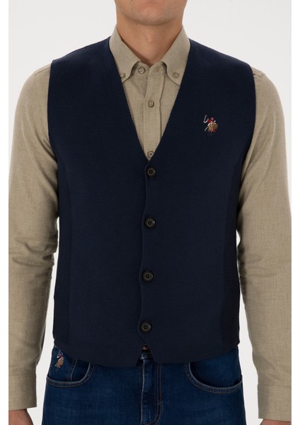 Erkek Lacivert Hırka (Triko) 50308565-VR033