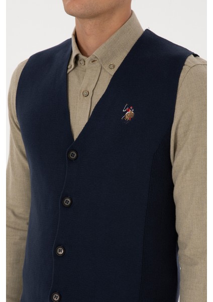 Erkek Lacivert Hırka (Triko) 50308565-VR033