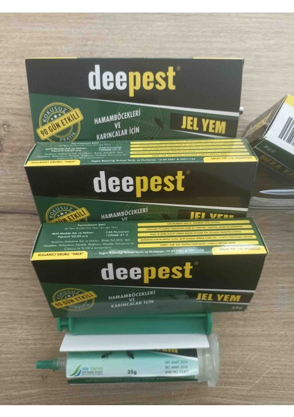 Deepest 35 gr 4 Lü Hamamböcekleri ve Karıncalar Için Jel fiyatları