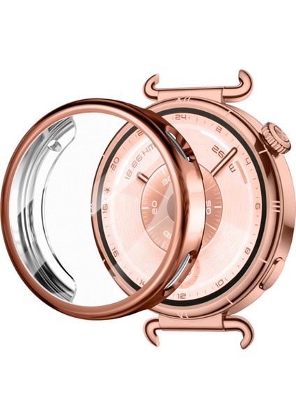 Huawei Watch Gt 6 41MM Uyumlu Tpu (Yumuşak Silikon) Kasa Koruyucu