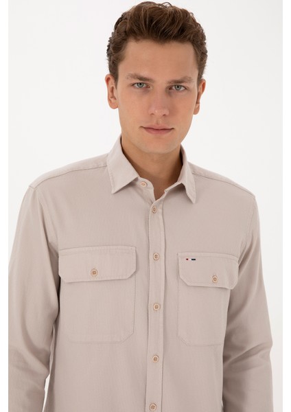 Erkek Taş Gömlek Desenli 50308275-VR049 fiyatları