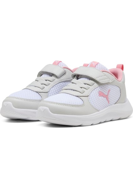 Fun Racer 2 Ac+ Ps-White-Pinkscape-Gray Çocuk Ayakkabı-Beyaz