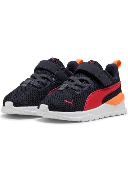 Anzarun Lite Ac Inf-New Navy-For All Time Red-Orange Glo Çocuk Ayakkabı-Siyah