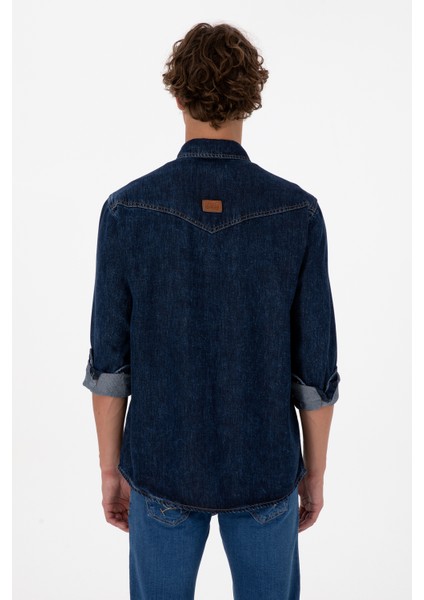 Erkek Mavi Gömlek Jean 50308348-DN0022 indirimleri