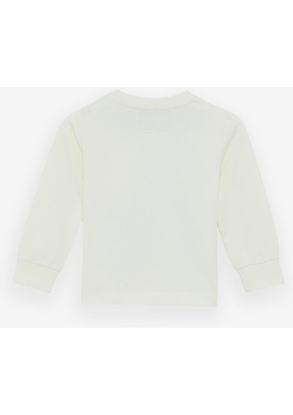 Bg Store Erkek Bebek Kırık Beyaz Tshirt modelleri