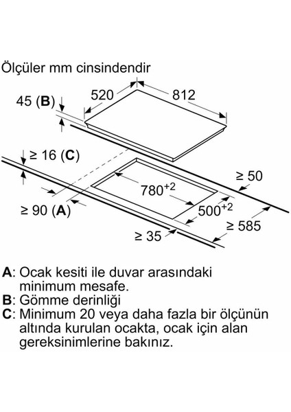 ET875LMP1D Elektrikli Ocak 5 Gözlü Seramik Cam Siyah indirimleri