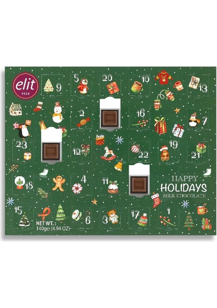 Advent Calender Madlen 140g (2) ve Kardan Adam Pralin Dolgulu Sütlü Çikolata 135g (2) 4’lu Set fiyatları