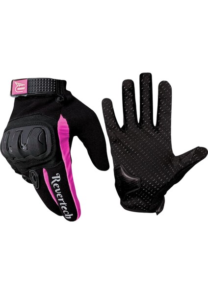 Revertech Aura Pembe - Dokunmatik Ekran Uyumlu Motosiklet Eldiveni (Kadın) fırsatları