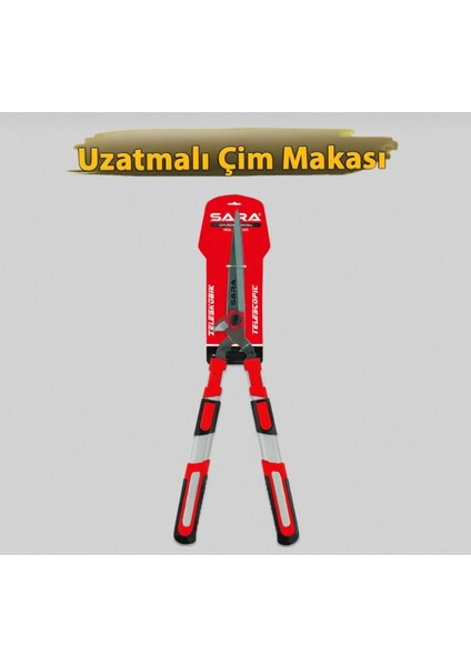 Profesyonel Uzatmalı Teleskopik Çim Biçme