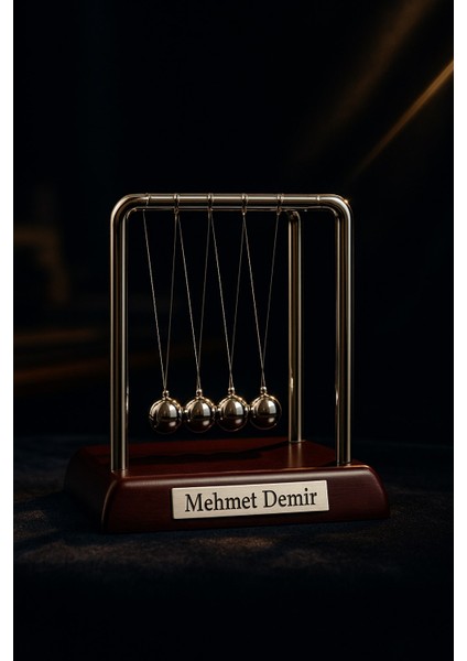 biton kişiye ısme özel newton balans denge topu küçük boy - ofis - ev masa üstü motivasyon hediyesi fiyatları