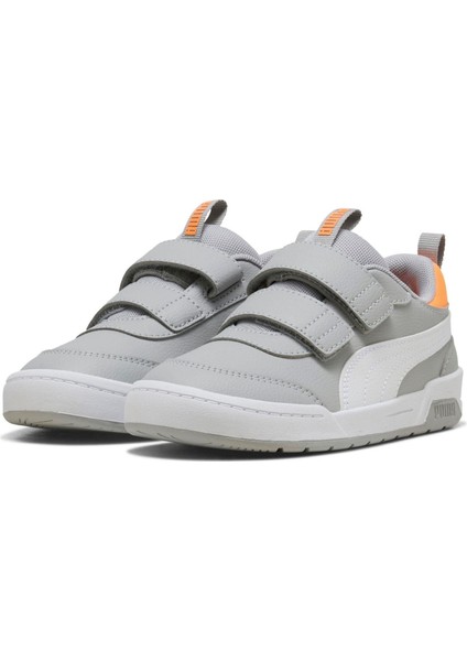 Multiflex 2 Sl V Ps-Gray Echo-White Çocuk Ayakkabı-Gri