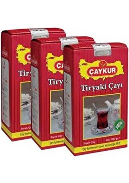 Tiryaki Siyah Çay 3 kg Doğal Aroma ile Zenginleştirilmiş Lezzet fiyatları