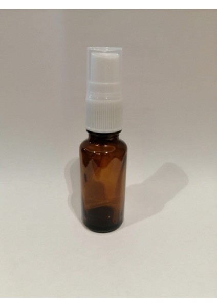 20CC Kahverengi Parmak Sprey Cam Şişe,amber Şişe, 100 Adet