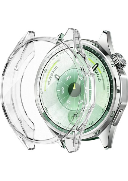 Huawei Watch Gt 6 46MM Uyumlu Tpu (Yumuşak Silikon) Kasa Koruyucu