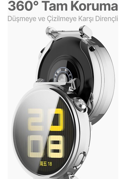 Huawei Watch Gt 6 41MM Uyumlu Tpu (Yumuşak Silikon) Kasa Koruyucu indirimleri