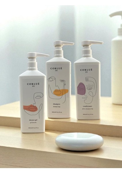 Shampoo 360 ml + Condıtıoner 360 ml + Shower Gel 360 ml indirimleri