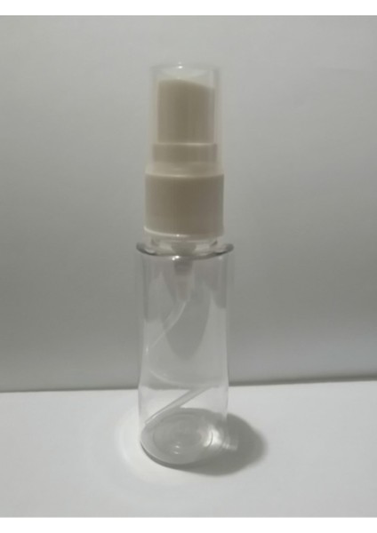 30ML Şeffaf Plastik Şişe+Sprey Başlık,dezenfektan Şişesi,medikal Şişe,boş Şişe,50 Adet