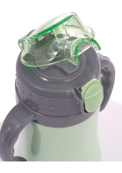 Çocuk Termosu - 280 ml | Sızdırmaz Çift Cidarlı, Vakum Yalıtımlı | Paslanmaz Çelik Pipetli Termos